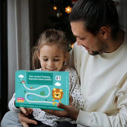 Libro De Ejercicios Mágicos Reutilizable Para Niños