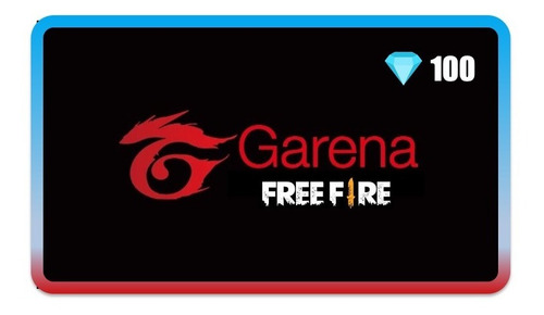 Tarjeta Garena De 100 Diamantes Free Fire - No Pedimos Tu Id