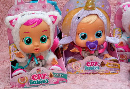 Imagen 2 de 7 de Cris Babies Bebés Lloron De Verdad Sonidos Con Su Chupete