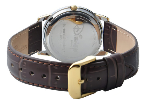 Reloj Disney W000545 Winnie The Pooh Adult Cardiff Cardiff Color de la correa Café Color del bisel Dorado Color del fondo Blanco