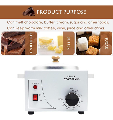 Pote De Derretimento De Chocolate Com Temperatura Ajustável