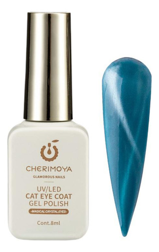 Esmalte De Gel Magnético Ojo De Gato 8ml Cherimoya 047