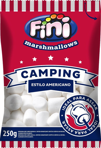 Marshmallow Camping Fini X250g