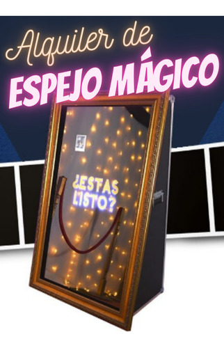 Espejo Mágico Fotocabina Fotos Glitterbar
