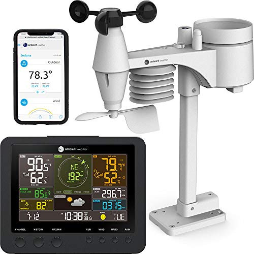 Estación Meteorológica Inteligente Ws7078 Monitoreo R...