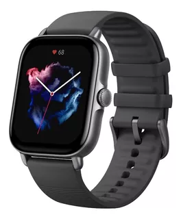 Smartwatch Amazfit Gts 3 Black Alexa Integrado