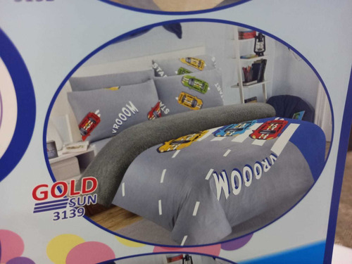 Imagen 2 de 10 de Kit De 7 Piezas De 1 Plaza