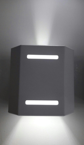 Imagen 5 de 9 de Aplique Bidireccional Pared + Led G9 Apto Exterior Jardin