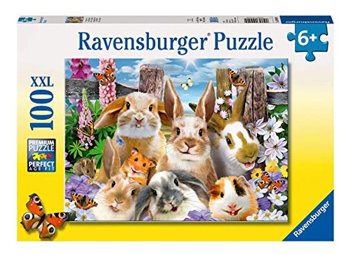 Ravensburger Conejo Selfies 100 Piezas Rompecabezas L82ow