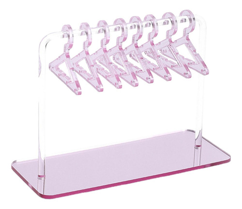 Expositor De Pendientes De Acrílico, Bonito Pequeño Rosa