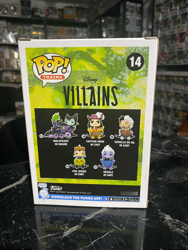 Funko Pop Captain Hook In Cart Villains Nuevo Exclusivo