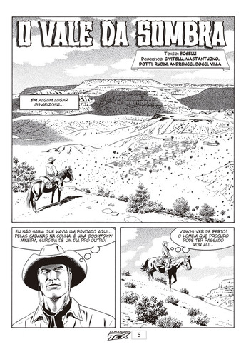 Tex Almanaque Nº 057, De Boselli, Mauro / Giusfredi, Giorgio. Tex, Vol. 1. Editorial Mythos Editora, Tapa Mole En Português, 2024