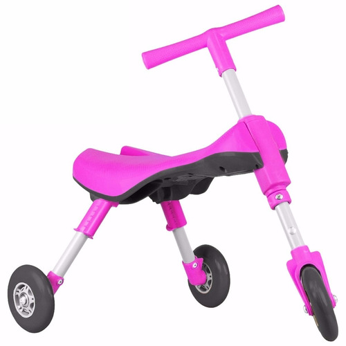 Triciclo Plegable Para Niños - Fucsia