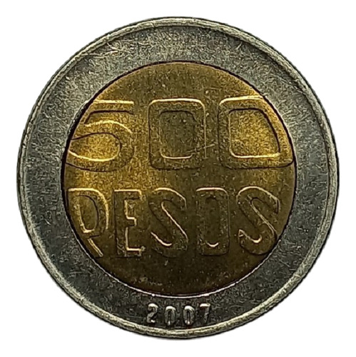 Colombia - 500 Pesos 2007 - Km 286 (ref C1)