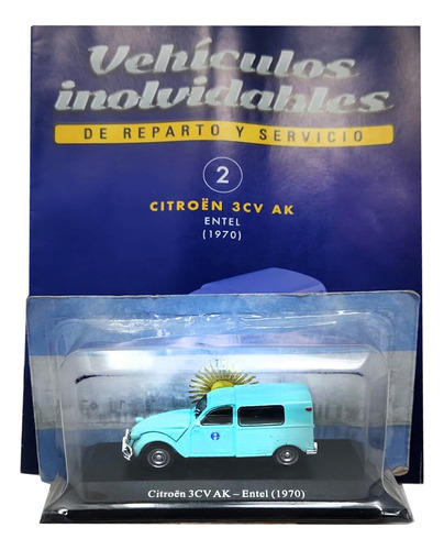 Inolvidable Reparto Servicio Citroen 3cv Ak Entel + Revist 