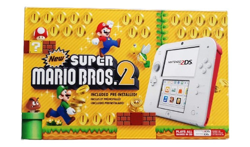 Consola Nintendo 2ds New Super Mario Bros 2 Nueva