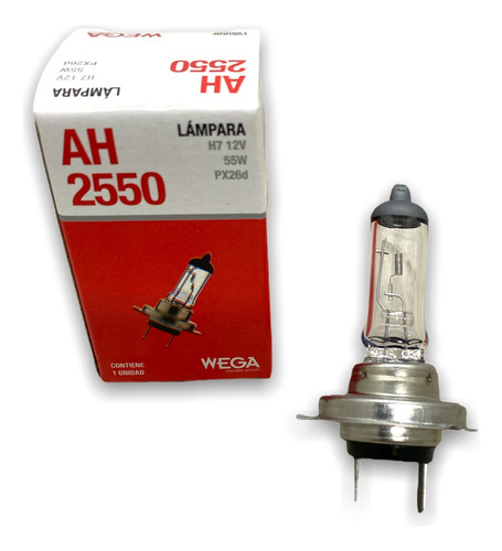 H7 Lampara H7 Baja Halogena Para Auto 12v 55w Importada