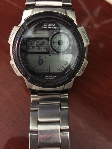Pulseira Inox Casio Usada (só Venda)