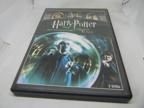 Dvd - Harry Potter E A Ordem Da Fenix - 2 Discos - Ed. Esp. (Usado)