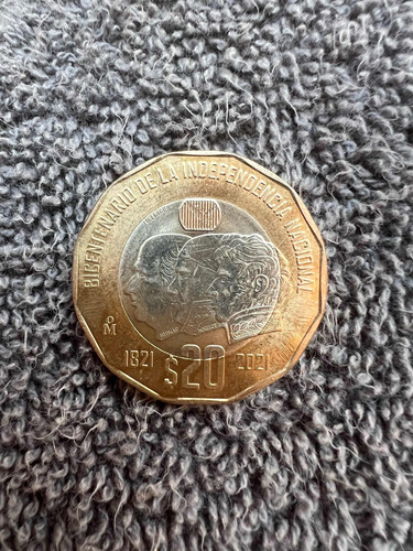 Moneda De 20 Pesos Bicentenario