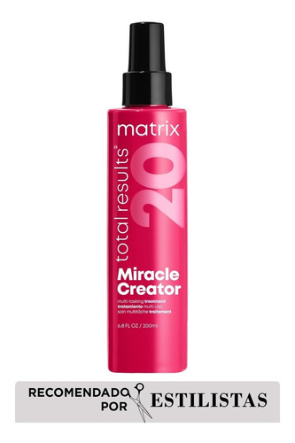 Spray 20 Beneficios Miracle Creator Nutre 200 Ml Matrix
