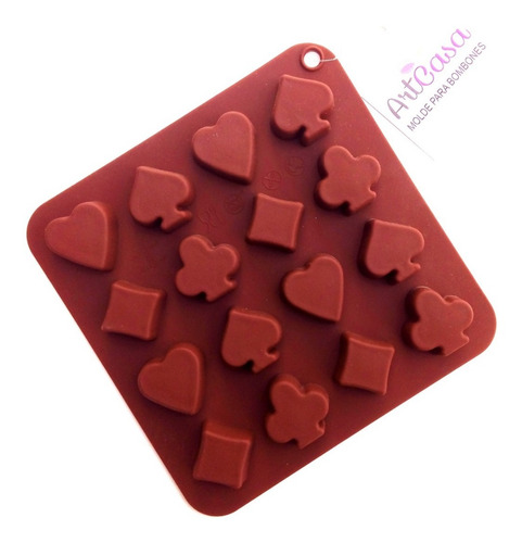 Molde De Silicon Para Hacer Bombones De Chocolate Repostería