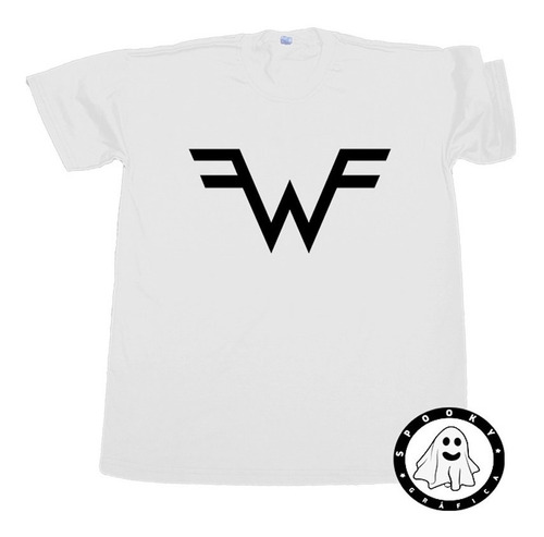 Remera Weezer Logo Unisex Algodón Rock Pop Alternativo