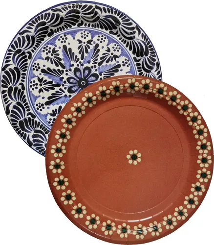 Platos mexicanos de barro sale