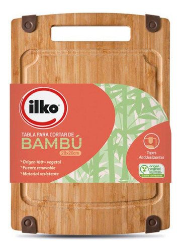 Tabla Bambu 28x20 Ilko