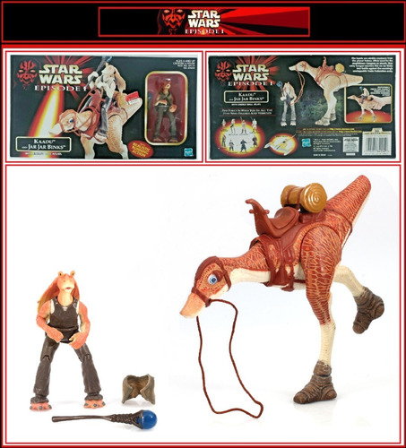 Star Wars Kaadu & Jar Jar Binks Tpm Swargento!