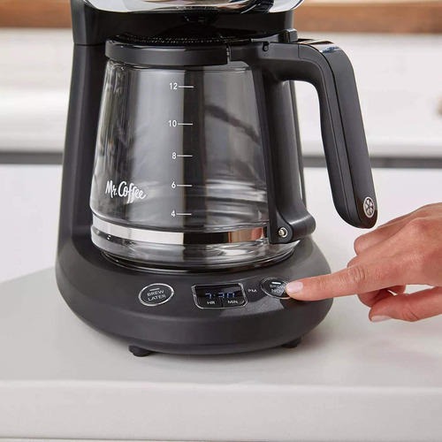 Cafetera Programable De 12 Tazas Prepara Ahora O Más Tarde