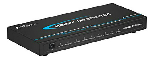 Divisor Hdmi. Multiplicador De 8 Puertos