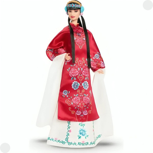 Boneca Barbie Edição Ano Lunar Chinês Hrm57- Mattel