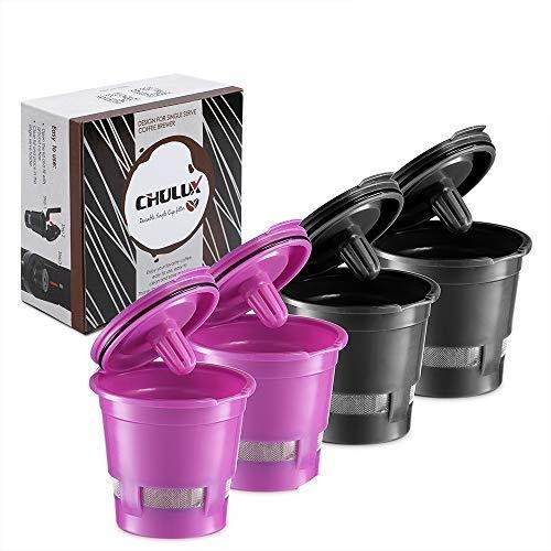 Filtro De Cafe Reutilizable De 4 Paquetes De Chulux Para Caf