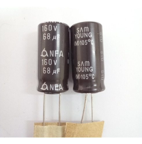 Capacitor  Condensador Electrolitico 68uf 160v 10x20