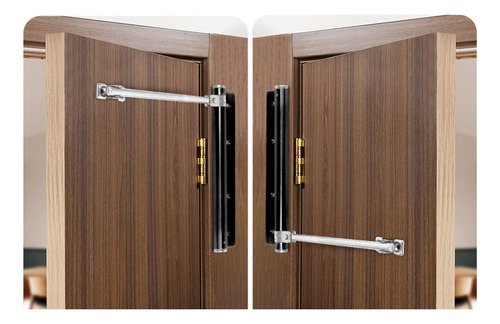 Tf Fechadura De Porta Automática, Mola De Porta, Preto