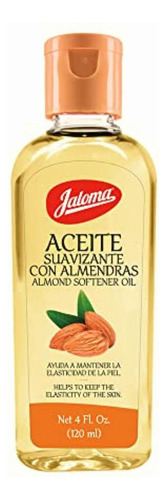 Jaloma Aceite De Almendras Pet 120 Ml, Pack Of 1