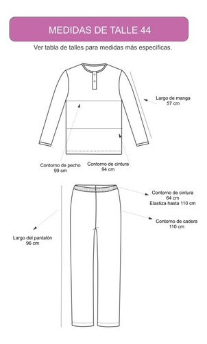 Pijama Micropolar Barbizon By Kpk