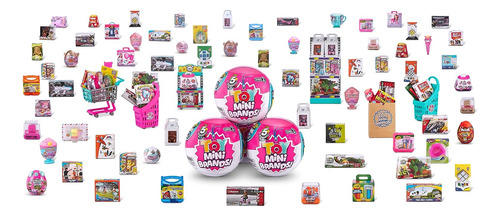 5 Surprise Toy Mini Brands Series 2 De Zuru (collectors Case