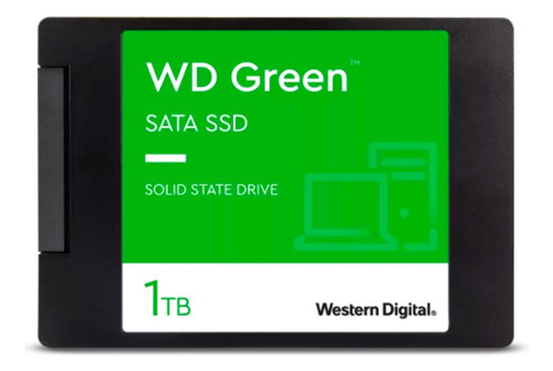 Disco Sólido 2.5  Western Digital Green 1tb Ssd Wds100t3g0a