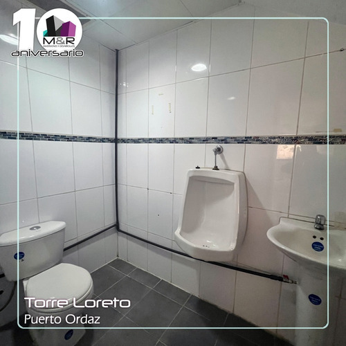 Imagen 8 de 8 de Oficina En Alquiler En La Torre Loreto, Puerto Ordaz M&r-393