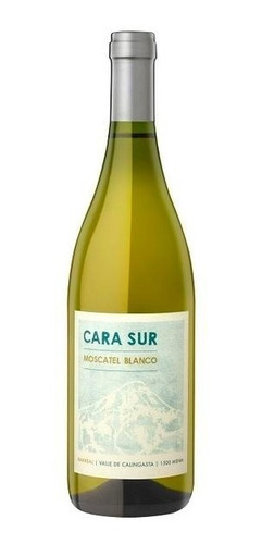 Caja X6 Cara Sur Moscatel Blanco - Vino Paraje Hilario