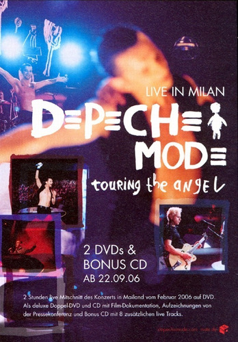 Depeche Mode - Touring The Angel - 2 Dvd + Cd Edición Limit.