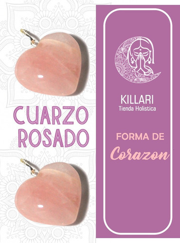 Cuarzo Rosa Corazon