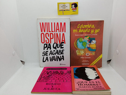 Promoción - 4 Libros - William Ospina - William Shakespeare