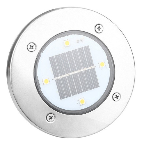 Luz 4 Lampara Jardin Led Camino Solar Impermeable Al Aire