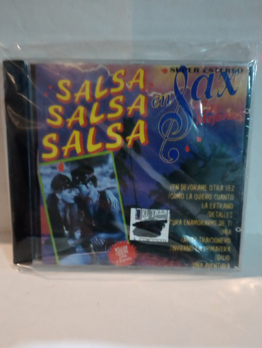 Salsa En Sax Cd Nuevo Sellado 