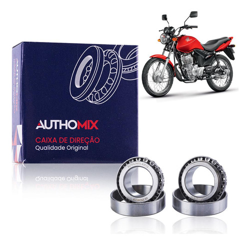 Caixa De Direção Cônica Authomix Honda Cg 125 Fan / Cargo