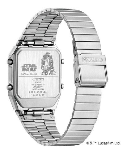 Reloj Hombre Citizen Star Wars Clásico R2-d2 Jg2117-51a