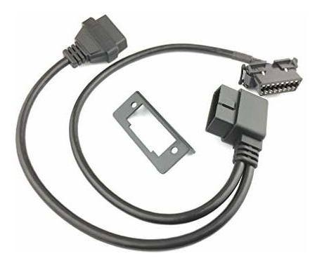 Angulo Recto Obd 2 16pin Extension Divisor Cable 1 Dama